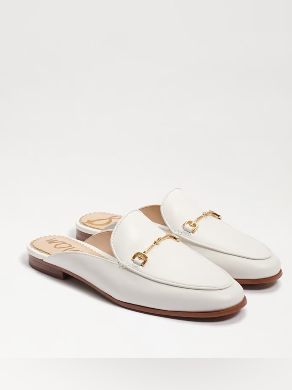 Sam Edelman Linnie Bit Slip On Mule Size 9M In White
